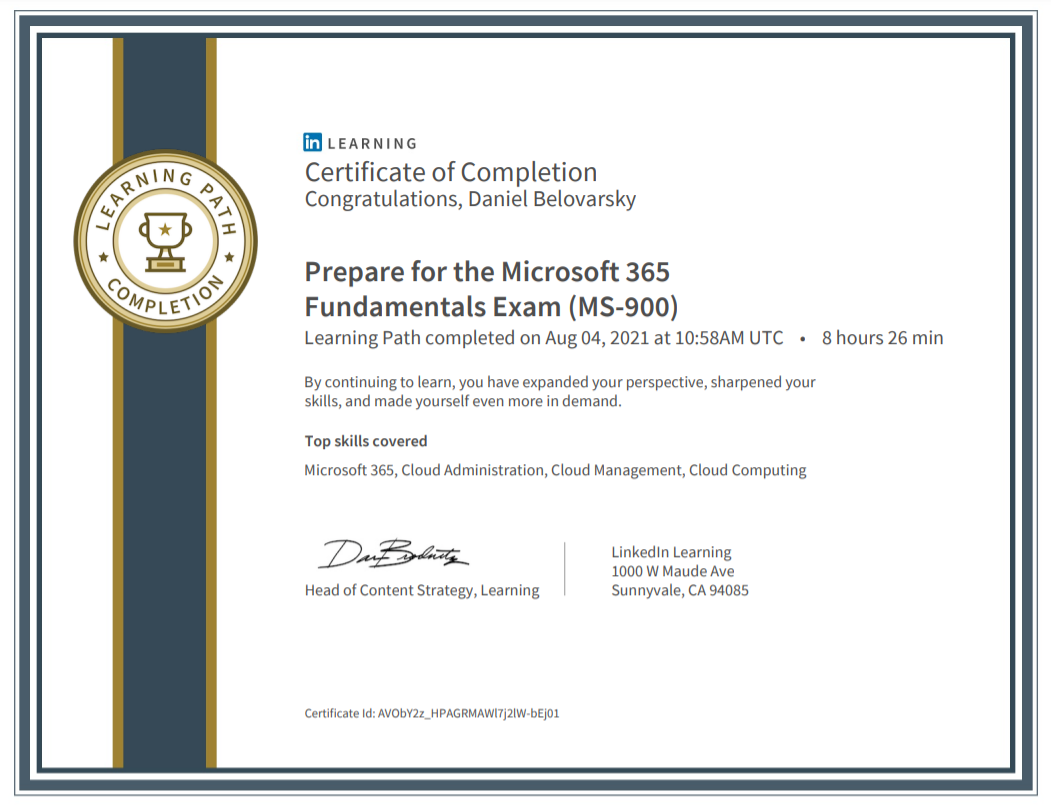 Prepare for the Microsoft 365 Fundamentals Exam (MS-900)